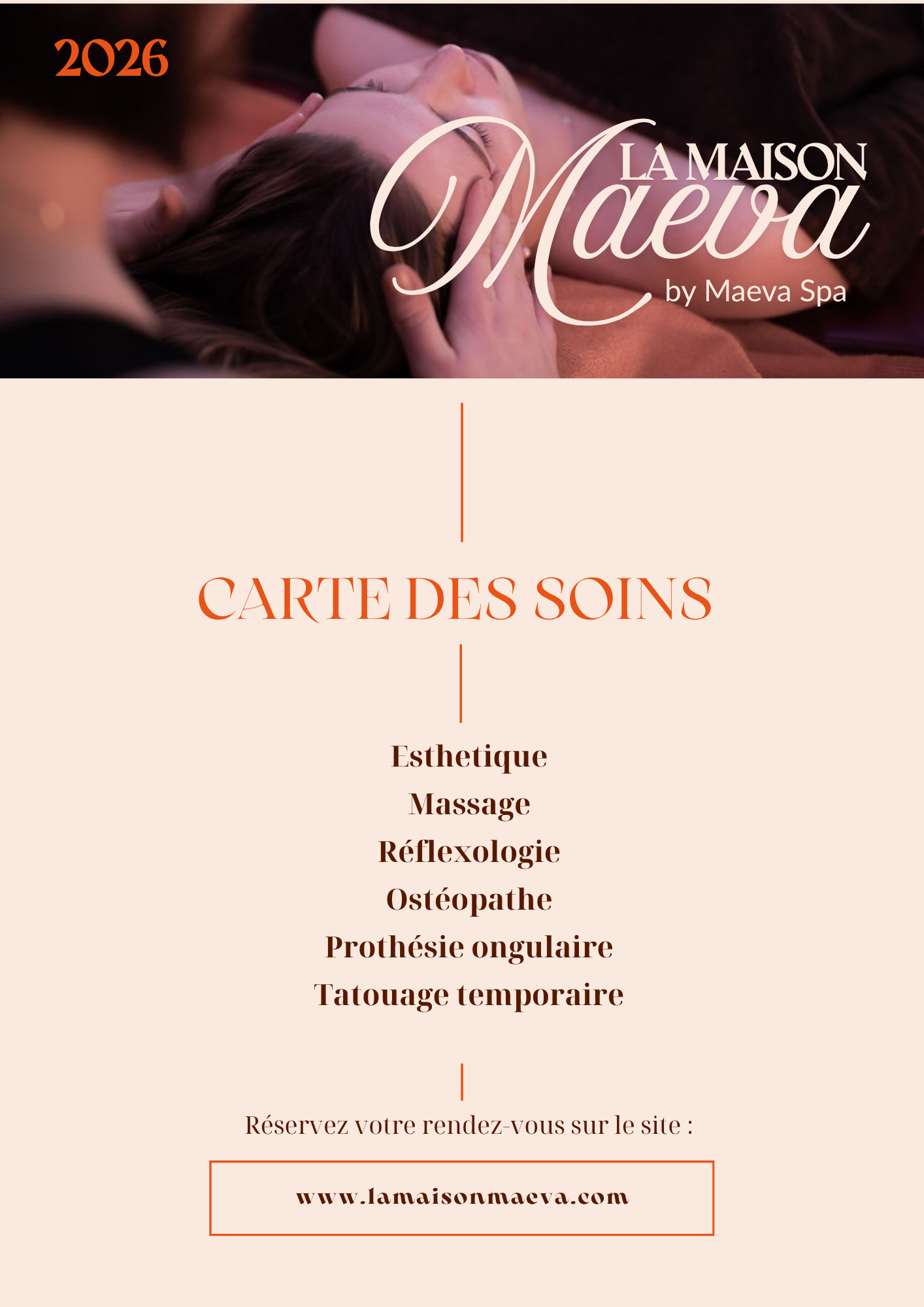 brochure LA MAISON MAEVA 2026